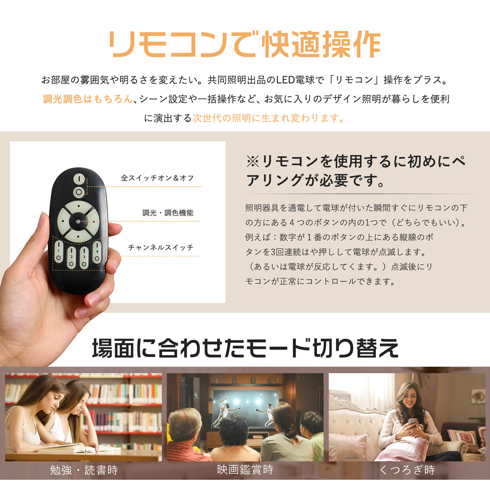 【GT-DJ-Y4】【送料無料】シーリングライト 4灯 LED照明 E26 6畳 8畳 10畳 角度調節 アーム回転