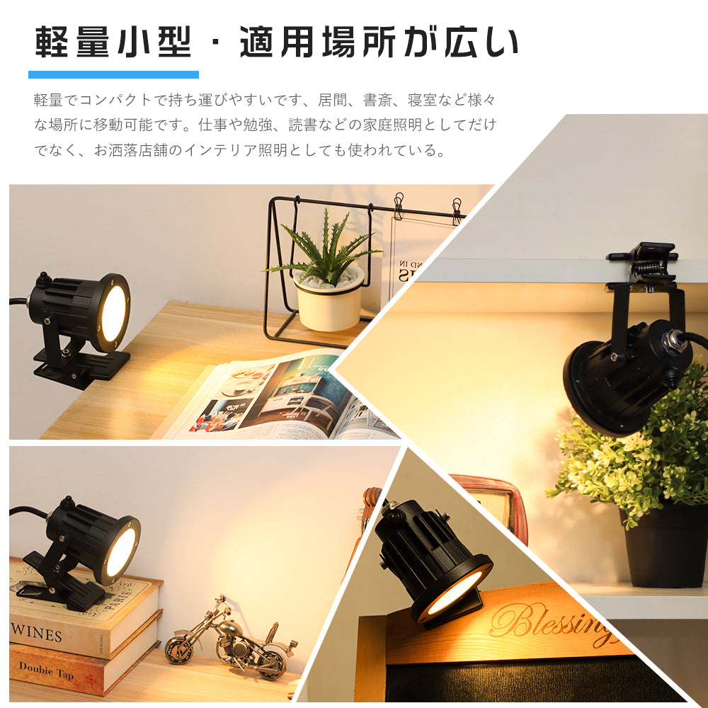 クリップライト 防水型【GT-TD-CD10】