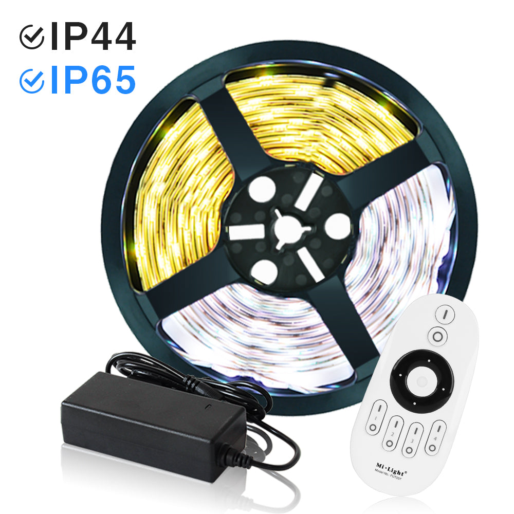 共同照明】【送料無料】LEDテープライト 調光調色3528 リモコン対応 高輝度 イルミネーション アダプター