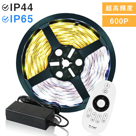 LEDテープライト SMD2835 調光調色【GT-2835CT-600P】