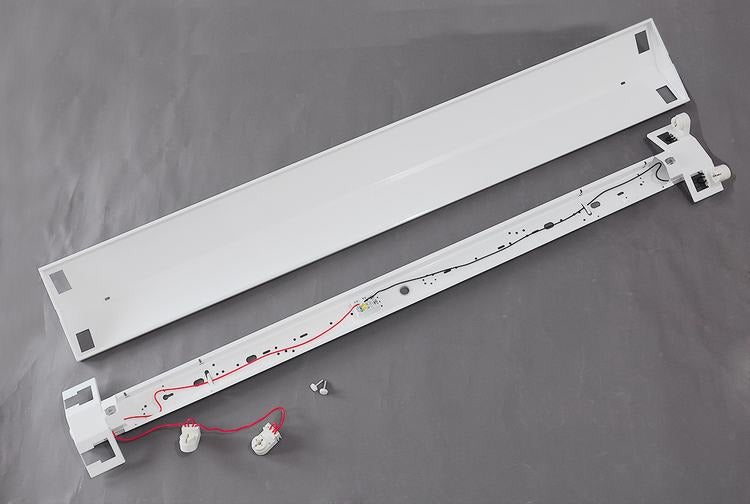 【SETRGD-Z1】【送料無料】LED蛍光灯 40W形 直管トラフ40W型1灯式 蛍光灯器具セット トラフ式 照明器具 LEDベースライト昼光色 昼光色 電球色