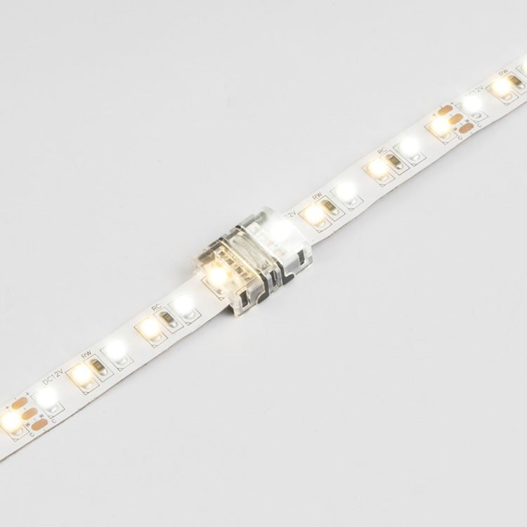 【GT-3528CTSE-BB】2ヶセット LEDテープライト用 SMD3528 調光調色テープライト用 連結コネクタ 幅10mm 半田付け不要 差込み式 LEDテープ 連結コネクター 簡単接続コネクター