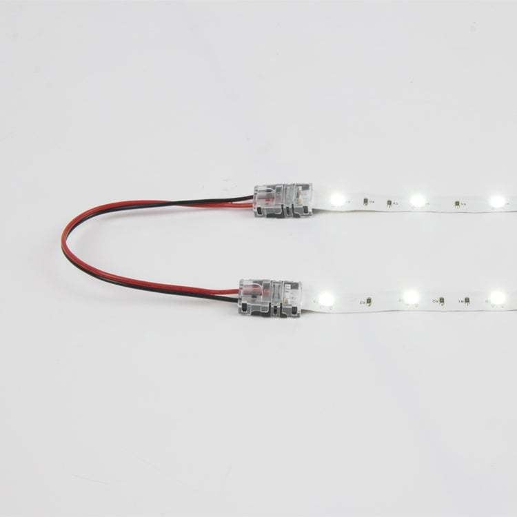 【GT-5050-YC】LEDテープライト 単色SMD5050/2835非防水用 延長ケーブル 差込み式 連結コネクター 延長用コネクター 簡単接続コネクター 半田付け不要 導線タイプ