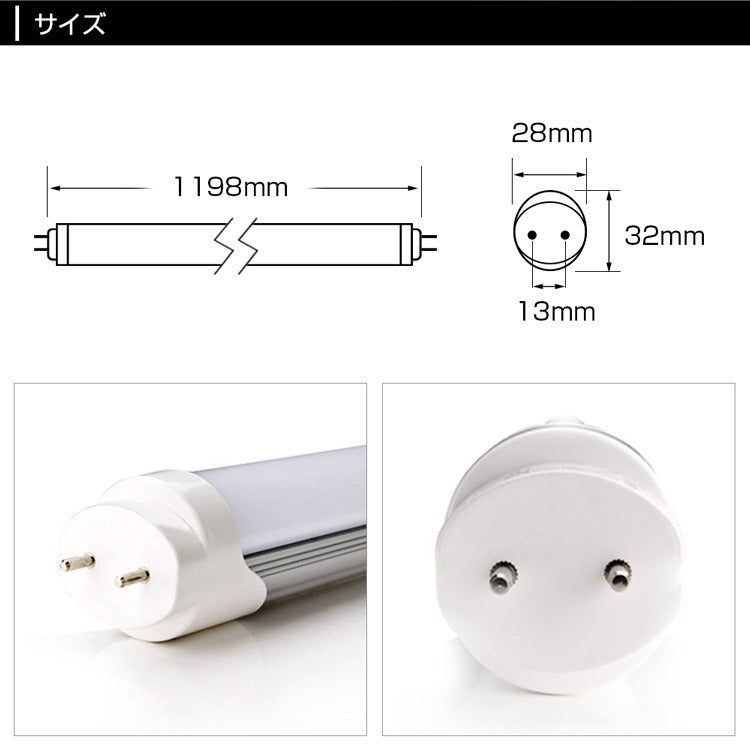 【SETRGD-Z1】【送料無料】LED蛍光灯 40W形 直管トラフ40W型1灯式 蛍光灯器具セット トラフ式 照明器具 LEDベースライト昼光色 昼光色 電球色