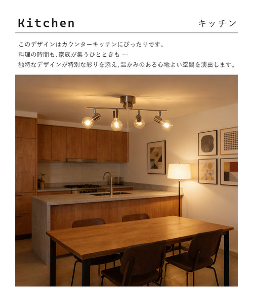 Ceiling Light | シーリングライト 4灯【DJIE26】