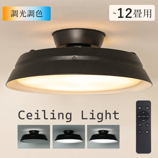Ceiling Light | 一体型シーリングライト 1灯【GT-DOWN-55WCT】