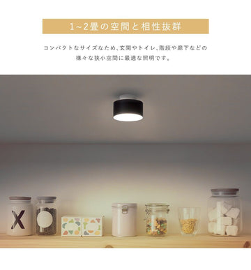共同照明】【送料無料】シーリングライト 照明 調光調色 コンパクト 30