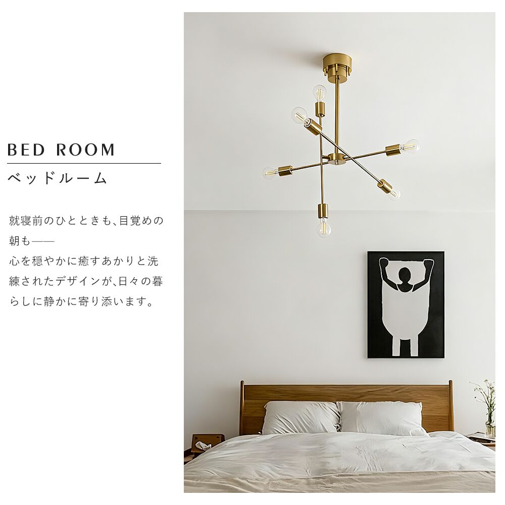 Ceiling Light | シーリングライト 6灯【GT-DJ006】