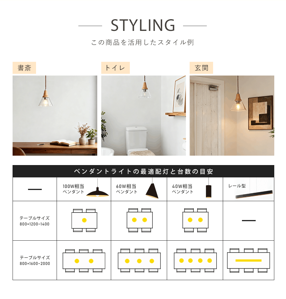 Pendant Light | ペンダントライト 1灯【GT-DJ007】