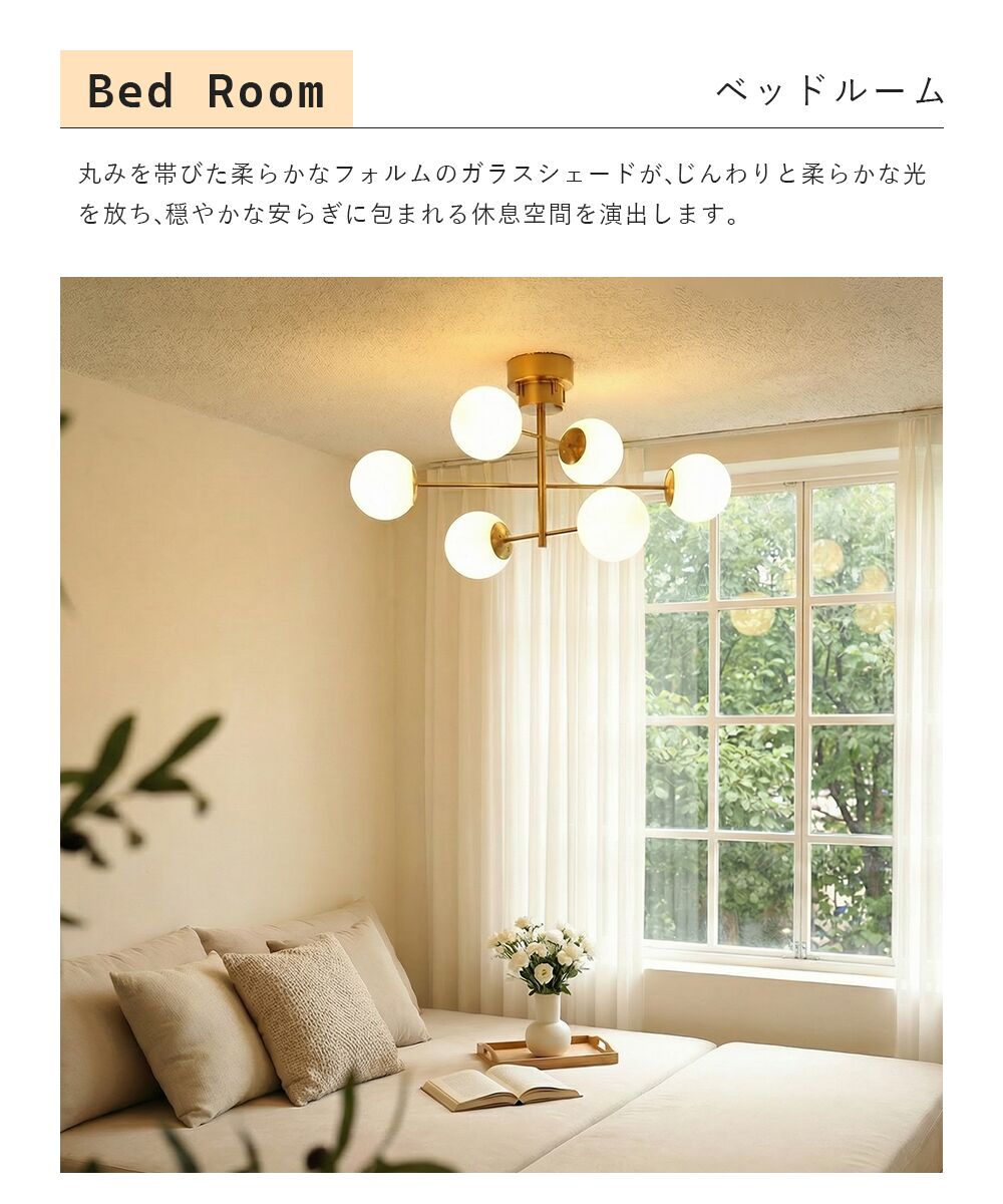 Ceiling Light | シーリングライト 6灯 4灯【GT-DJ008】