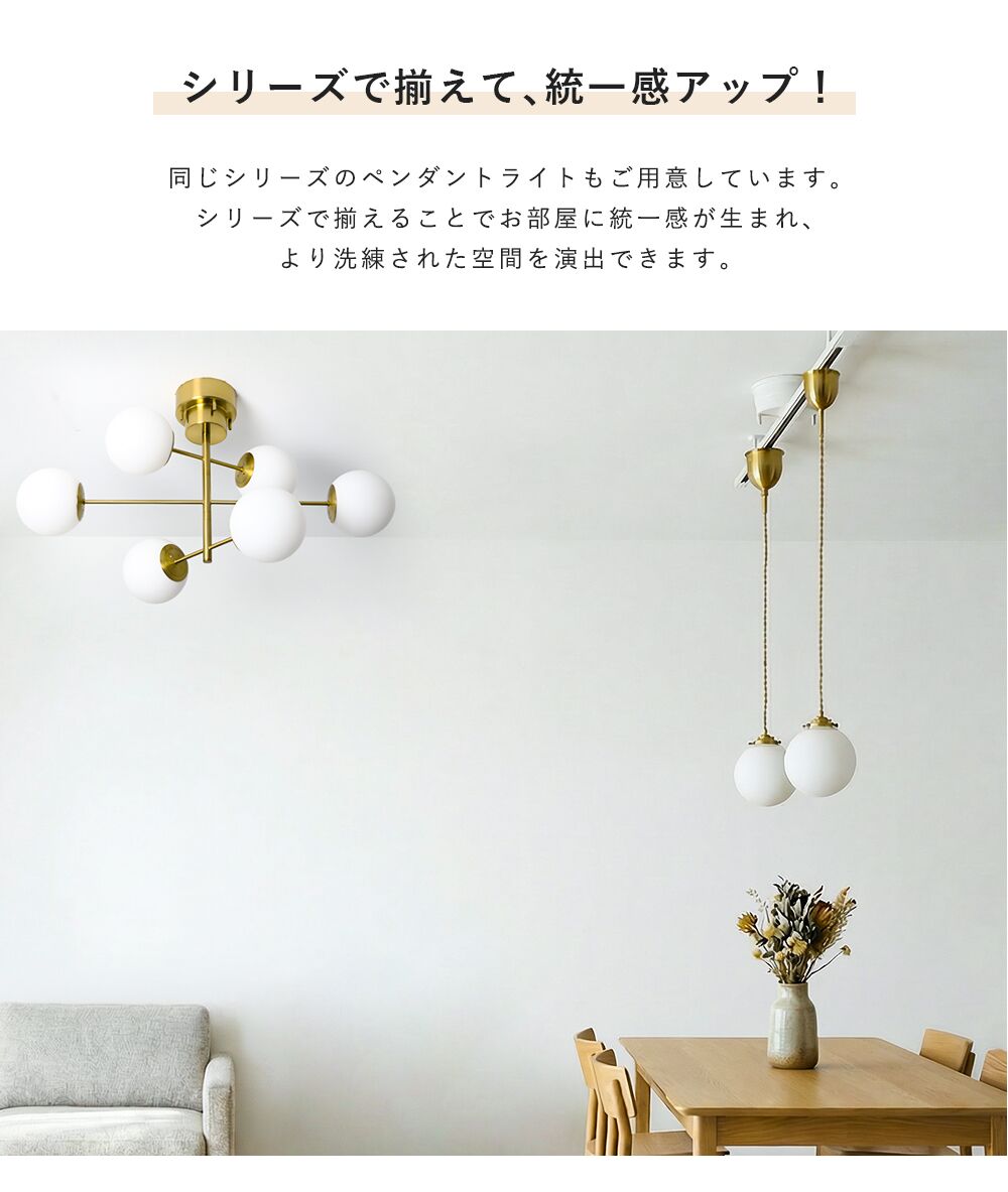 Ceiling Light | シーリングライト 6灯 4灯【GT-DJ008】