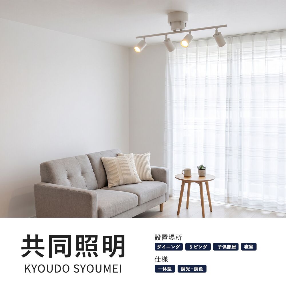Ceiling Light | シーリングライト 4灯【GT-DJ009】