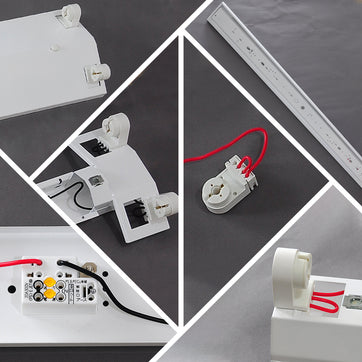 共同照明】LEDベースライト 蛍光灯器具 逆富士型 40W形 2灯式 超省エネ