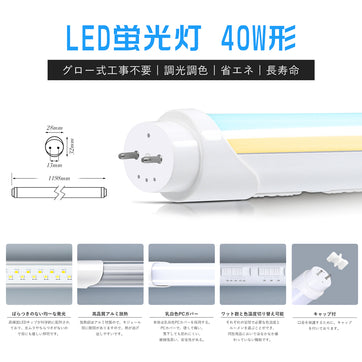 照明器具 笠付型 LEDベースライト LED蛍光灯 40w形 器具一体型 キッチン 40w形×2灯器具相当 高輝度 5200LM 33w消費電力 LE 笠付トラフ型led蛍光灯器具 40W型 2灯式 笠付照明器具 40w