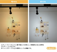 共同照明】スポットライト E26 ダクトレール用 黒 白 配線ダクトレール