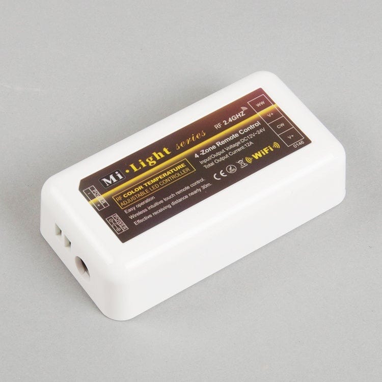 【GT-CTN-2】LEDコントローラー テープライト用 調色可能 調光可能 wifi リモコン別売り